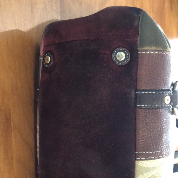 COACH TOTE HANDBAG/PURSE IN PATCHWORK GORGEOUS COLORS BOX & DUST BAG LUXURY🤎 - Picture 10 of 16